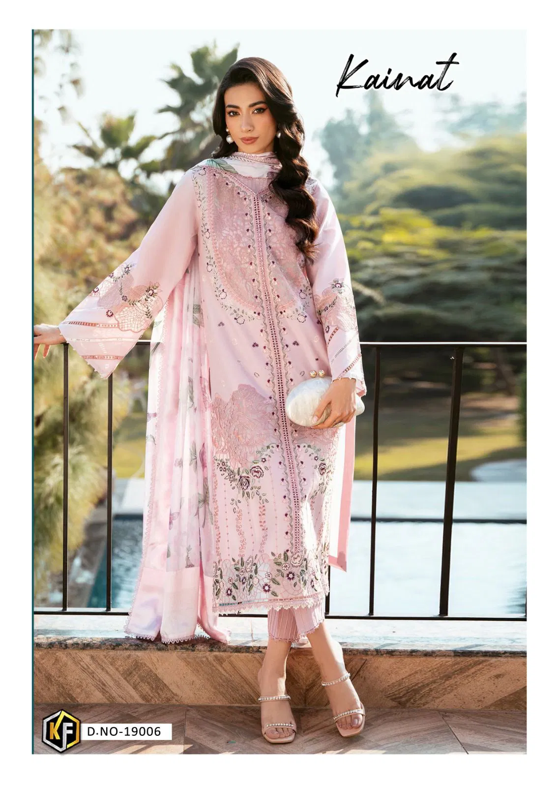 Kainat Vol 19 By Keval Fab Lawn Cotton Dress Material Suppliers In India
